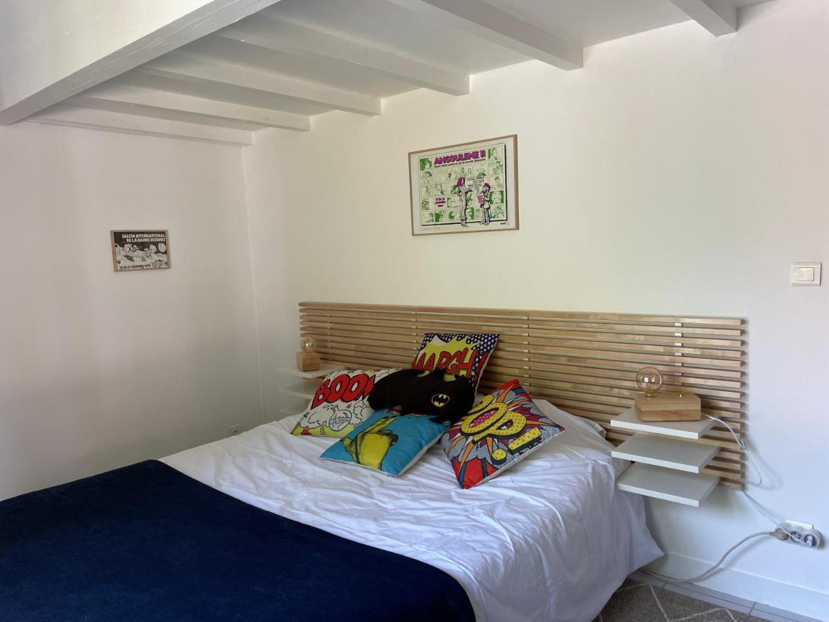 Merig'Home Chambre Bd Climatisee Dans Maison Avec Piscine Au Calme En Ville, Sdb & Toilettes Prives Angoulême Esterno foto